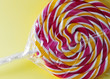 Spiral fruit lollipop