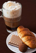 Viennese coffee with desserts