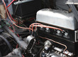 A Traditional Petrol Engine of an Old Car.