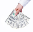Dollars in hand