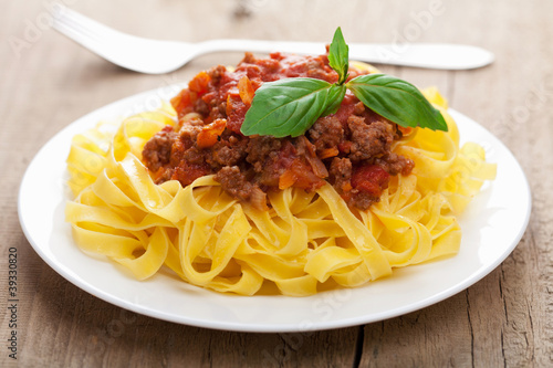 Photo: tagliatelle bolognese tagliatelle bolognese