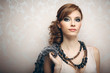 Portrait of pretty young woman