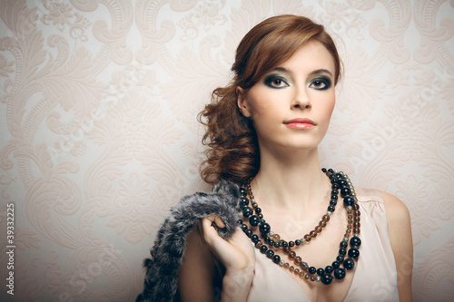 Photo: Portrait of pretty young woman Portrait of pretty young woman