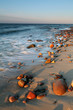 Photo: Stones on shore of the Baltic Sea. Stones on shore of the Baltic Sea.