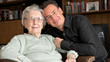 Oma mit Enkel