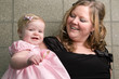 Mother and Daughter Dressed Up Mother and Daughter Dressed Up