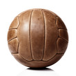 leather soccer ball