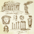 Vector: antique greece antique greece