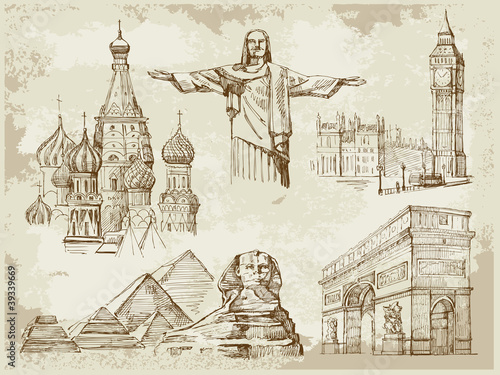 Vector: travel background travel background