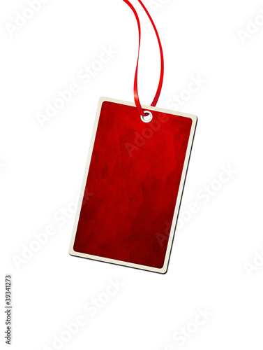 Illustration: Rotes Label Rotes Label
