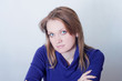 Portrait of the business girl