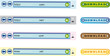 http www web browser, abstract Internet address illustration.
