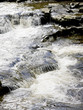 Waterfalls in  North Yorks Village of Hawes in Wensleydale