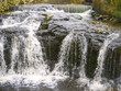 Waterfalls in  North Yorks Village of Hawes in Wensleydale