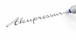 Stift Konzept - Akupressur