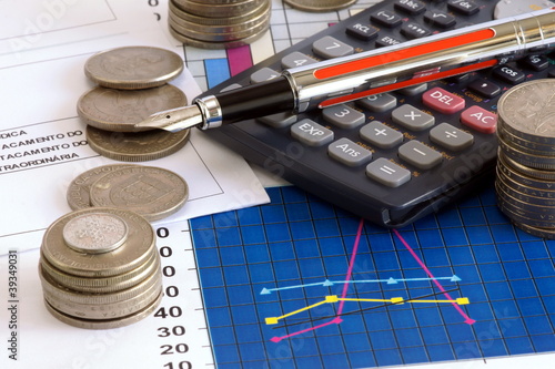 Photo: Relatório financeiro Relatório financeiro