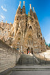 La Sagrada Familia, Barcelona, spain.