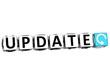 3D Update Navigation Button cube text