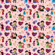 seamless Valentine's Day pattern seamless Valentine's Day pattern