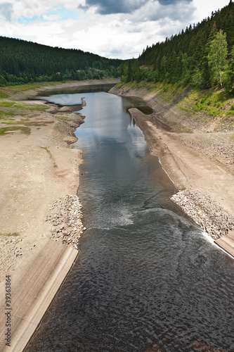 Foto: An der Okertalsperre im Harz An der Okertalsperre im Harz