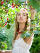 girl with cherry