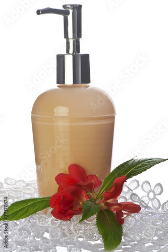 Photo: cleaning products of the body cleaning products of the body