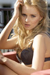 Beautiful slim sexy young woman