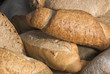 mixed italian bread close-up