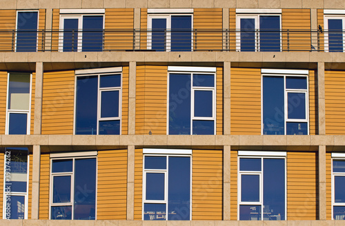 Photo: Facade of a modern office building Facade of a modern office building