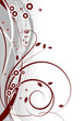 Abstract floral background