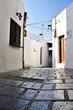 Ancient pavement in Lindos, Greece