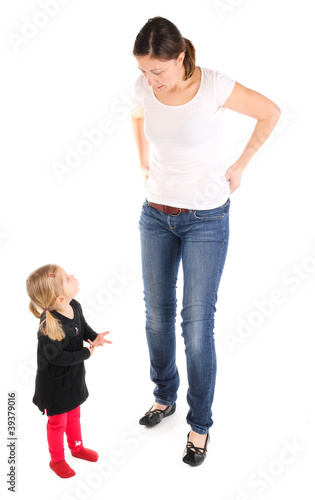 Photo: 1.3.12 Mutter schimpft mit Kind 1.3.12 Mutter schimpft mit Kind