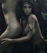 Portrait of a sexy women in the tender passion