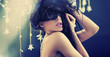 Photo of beauty brunette lady