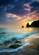 Sea sunset
