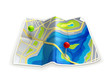 Vector: Road map Road map