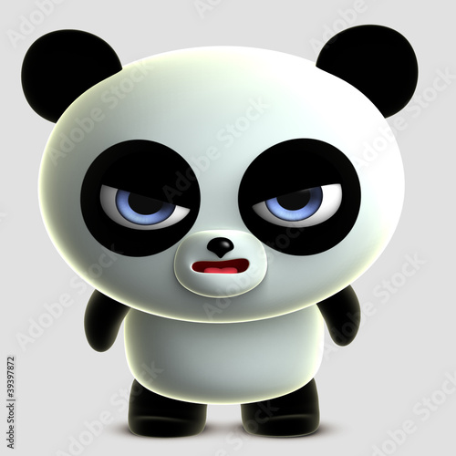 Illustration: panda panda