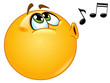 Whistling emoticon