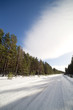 Winter road.