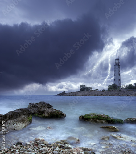 Photo: storm on sea storm on sea