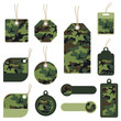 camouflage tags