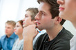 group of students in classroom