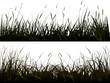 Background of realistic meadow grass.