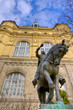 Hunyadi Janos statue, Vajdahunyad castle, Budapest, Hungary Hunyadi Janos statue, Vajdahunyad castle, Budapest, Hungary