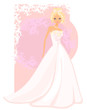 Beautiful bride card