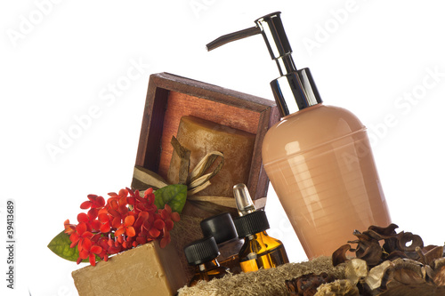 Photo: cleaning products of the body cleaning products of the body