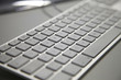 Tastatur von Apple mit weissen Tasten