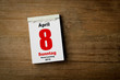 Ostersonntag 8 April 2012