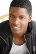 Smiling black man