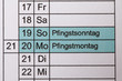 Kalender 2013